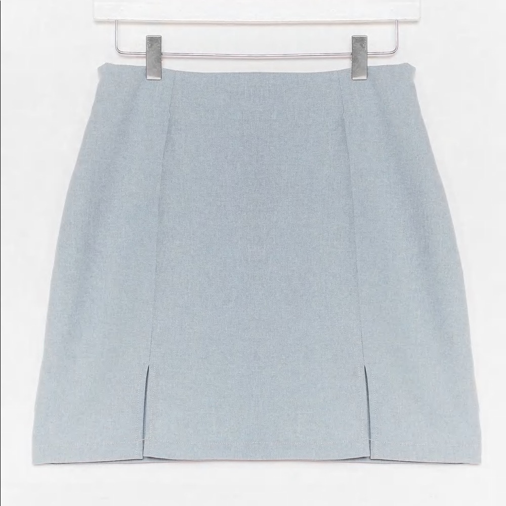Nasty Gal What’s Slit Gonna Be High-Waisted Mini